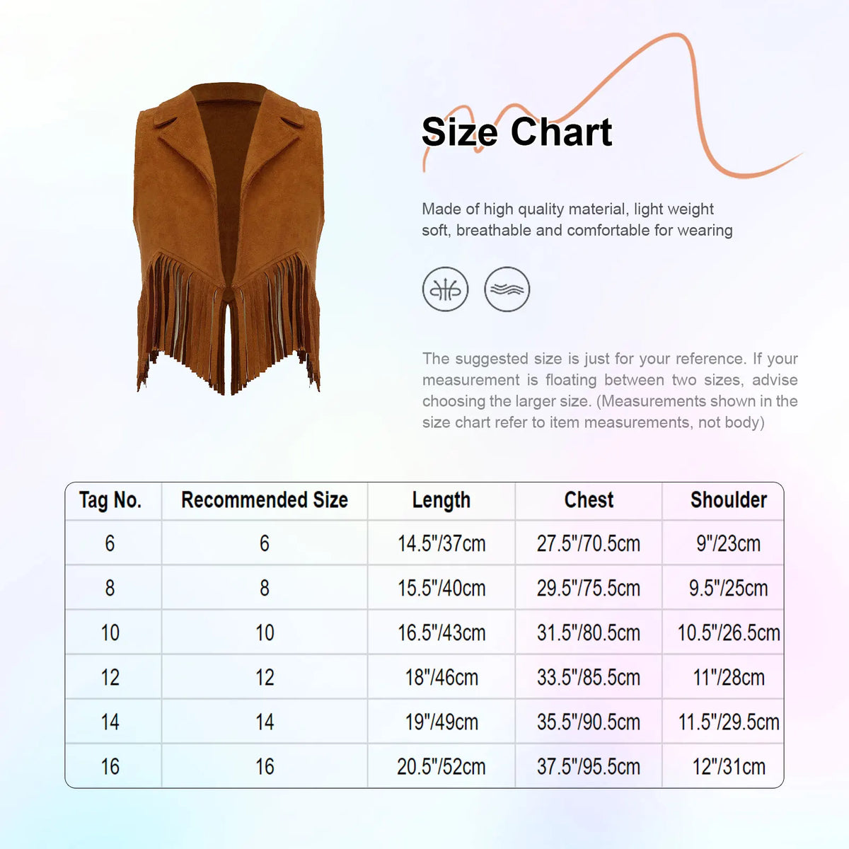 Kids Girl Boy Fringed Vest for Carnival Theme Party Tassels Top Open Front Waistcoat Child Halloween Western Cowboy Costumes