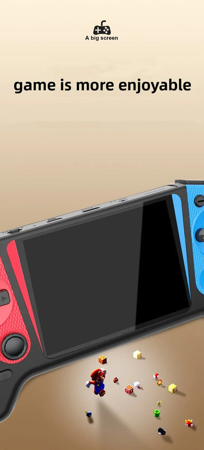 Retro Handheld Game Console LCD Screen Built-in 500-in-one Retro Nostalgic Classic Large-Screen Handheld Console