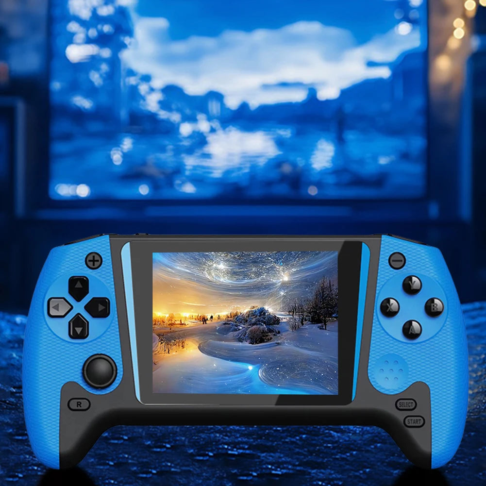 Retro Handheld Game Console 3.5inch LCD Screen Built-in 500 Games Gaming Console TV Connect Video Game Console for Single Player