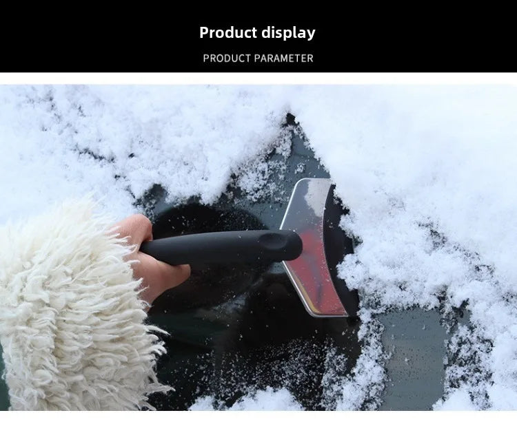 TOFAR Car Windshield Snow Shovel Ice Scraper Winter Window Glass Snow Removal Shovel Scraping Tool Durable Car Cleaning Tool