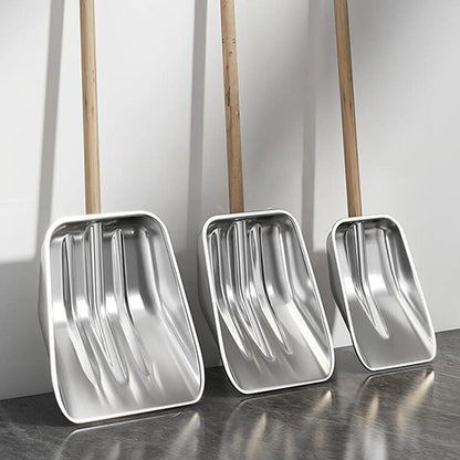 Stainless Steel Snow Removal Tool Agricultural Shovel Outdoor Snow Removal Shovel For Cleaning Snow Pushing Grain Rice