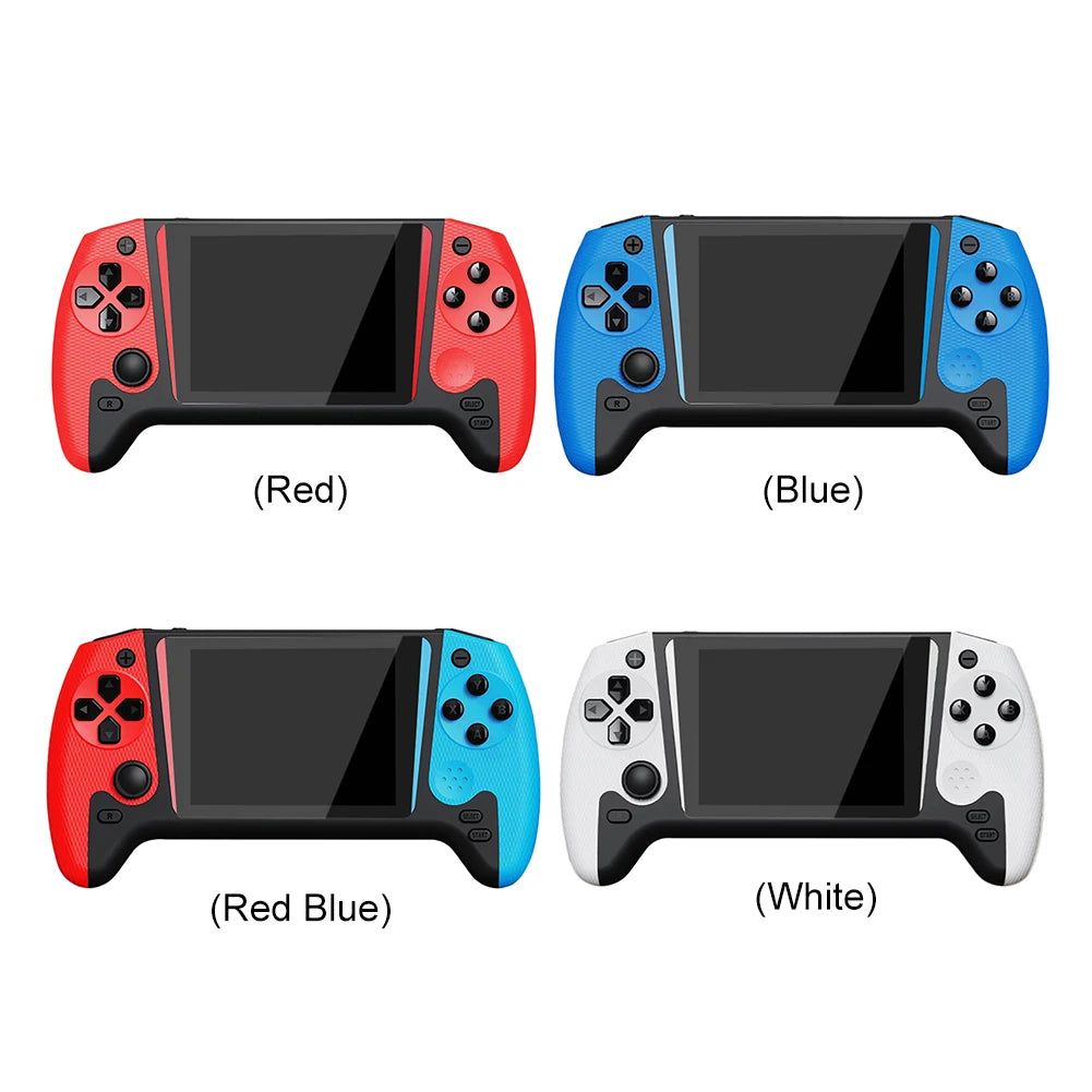 Retro Handheld Game Console 3.5inch LCD Screen Built-in 500 Games Gaming Console TV Connect Video Game Console for Single Player