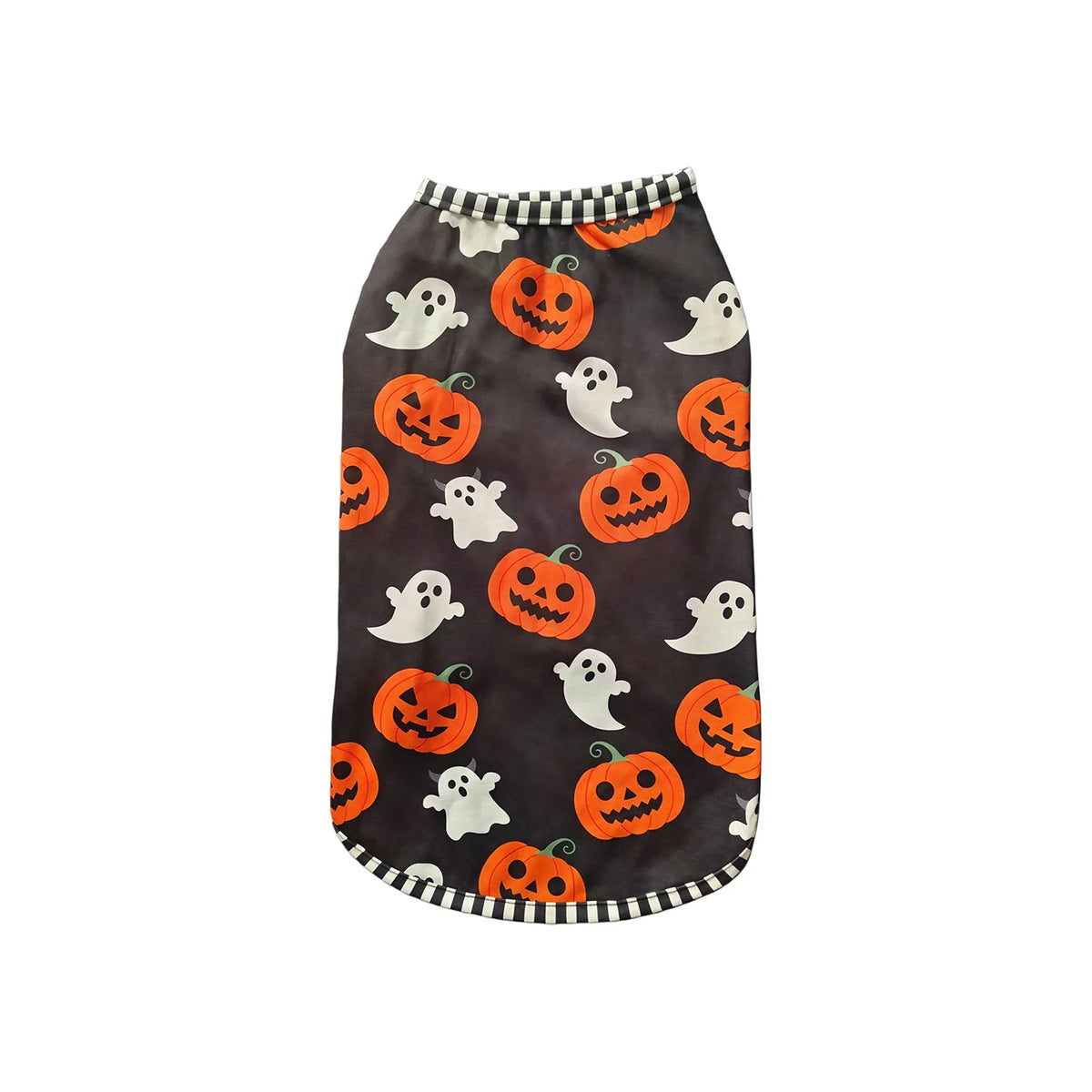 Halloween Pet Costume Funny Pumpkin and Bat Print Outfit for Small Dogs Pet Sleeveless Vest Pet Clothes Halloween Pet Vests