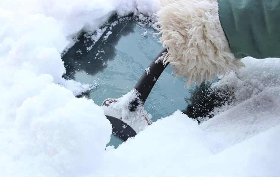 Durable Car Snow Shovel Car Windshield Snow Removal Scraper Ice Shovel Window Cleaning Tool for All Car Accessories Removal