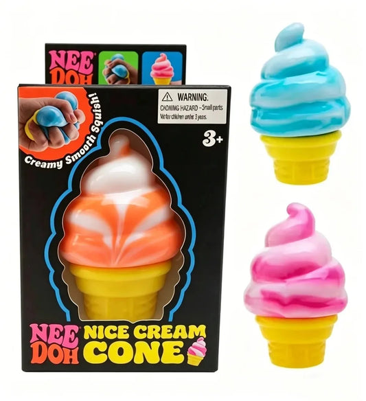 New Schylling Needoh Ice-Cream Sensory Toys Stress Relieving Blocks Pinching Relieving Puzzle Solving Venting Children Souvenir