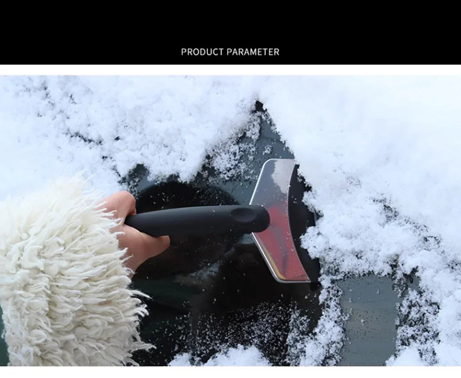 Durable Car Snow Shovel Car Windshield Snow Removal Scraper Ice Shovel Window Cleaning Tool for All Car Accessories Removal