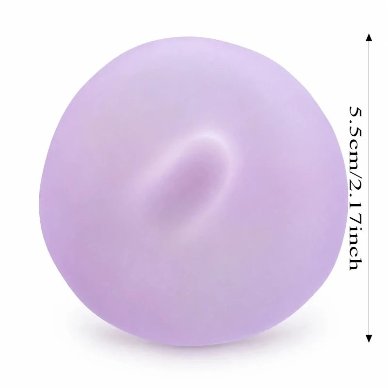 Squishy Plasticity Mochi Fidget Toys Transparency Coconut Oil Maltose Squeeze Toy Funny Anti-stress Sensory Toy for Adults Gifts