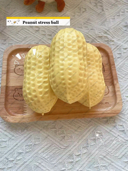Crunchy Peanut Squishy – Food-Shaped Sensory Fidget
