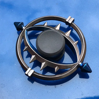 Fidget Spinner Anime Game Cartoon Fingertip Gyroscope Metal Zinc Alloy Mute Hand Spinner Smooth Electroplate Stress Relief Toys