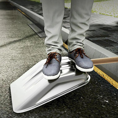 Stainless Steel Snow Removal Tool Agricultural Shovel Outdoor Snow Removal Shovel For Cleaning Snow Pushing Grain Rice