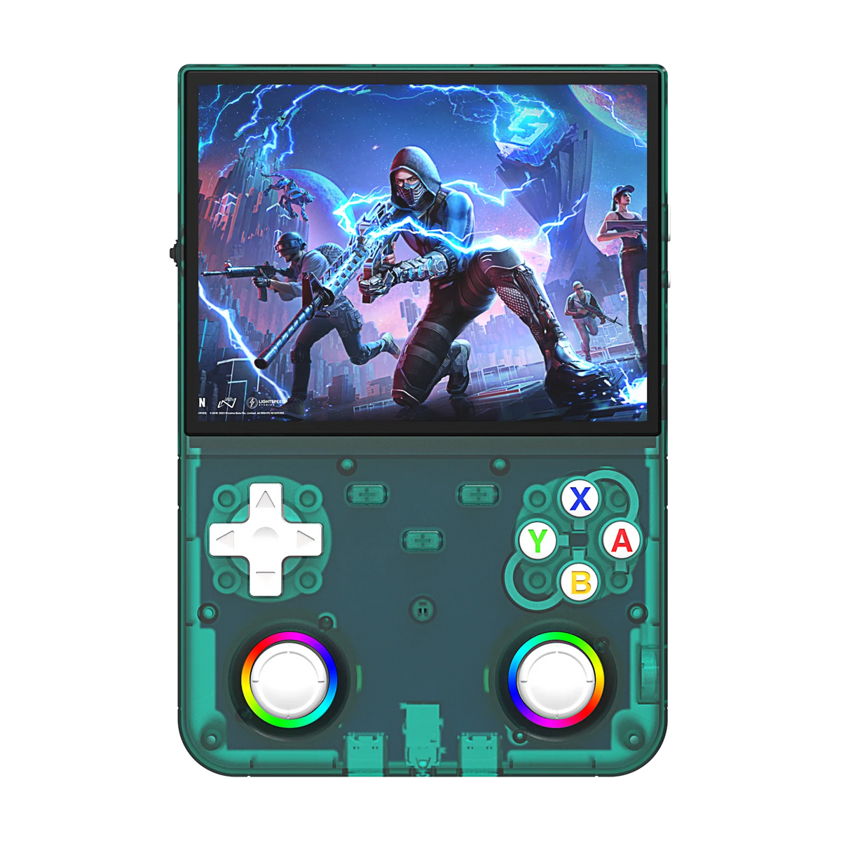 R36 Ultra X Retro Handheld Video Game Console Open Source Linux System with 4.5 Inch IPS Screen Portable Gaming Device