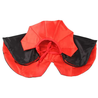 Stand-collar Halloween Pet Costume Comfortable Adjustable Cat Cosplay Cloak Soft Fabric Pet Supplies Kitten Puppy Dress Party