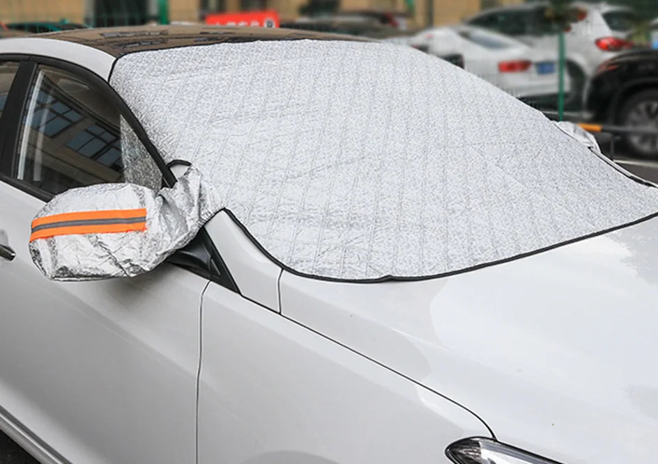 1Pc Car Windshield Snow Anti-UV Shield for Winter Car Cover Front Window Anti Ice Frost Outdoor Protection Car Cover