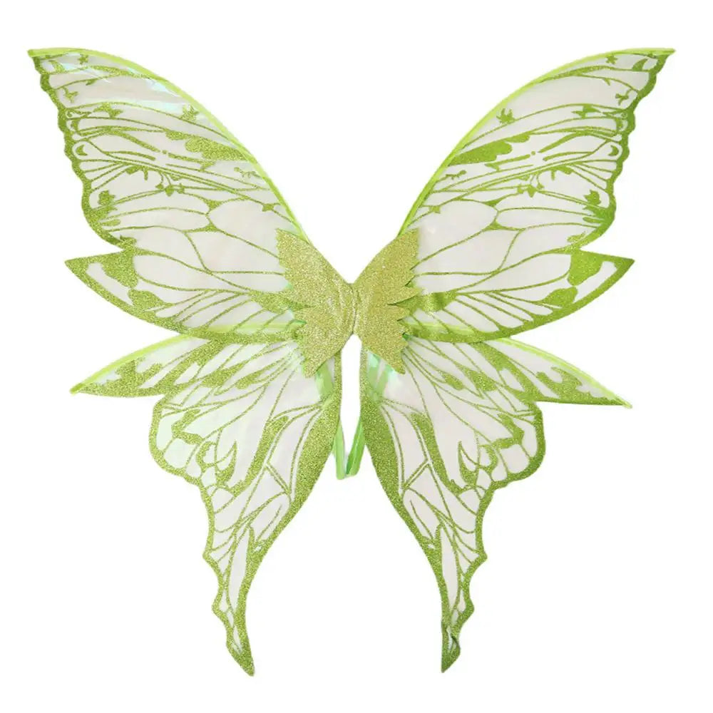 1PC Adults Fairy Wings Girls Sparkling Angel Wings Butterfly Costume Wings Halloween Costume Dress up Party Favor Christmas Gift