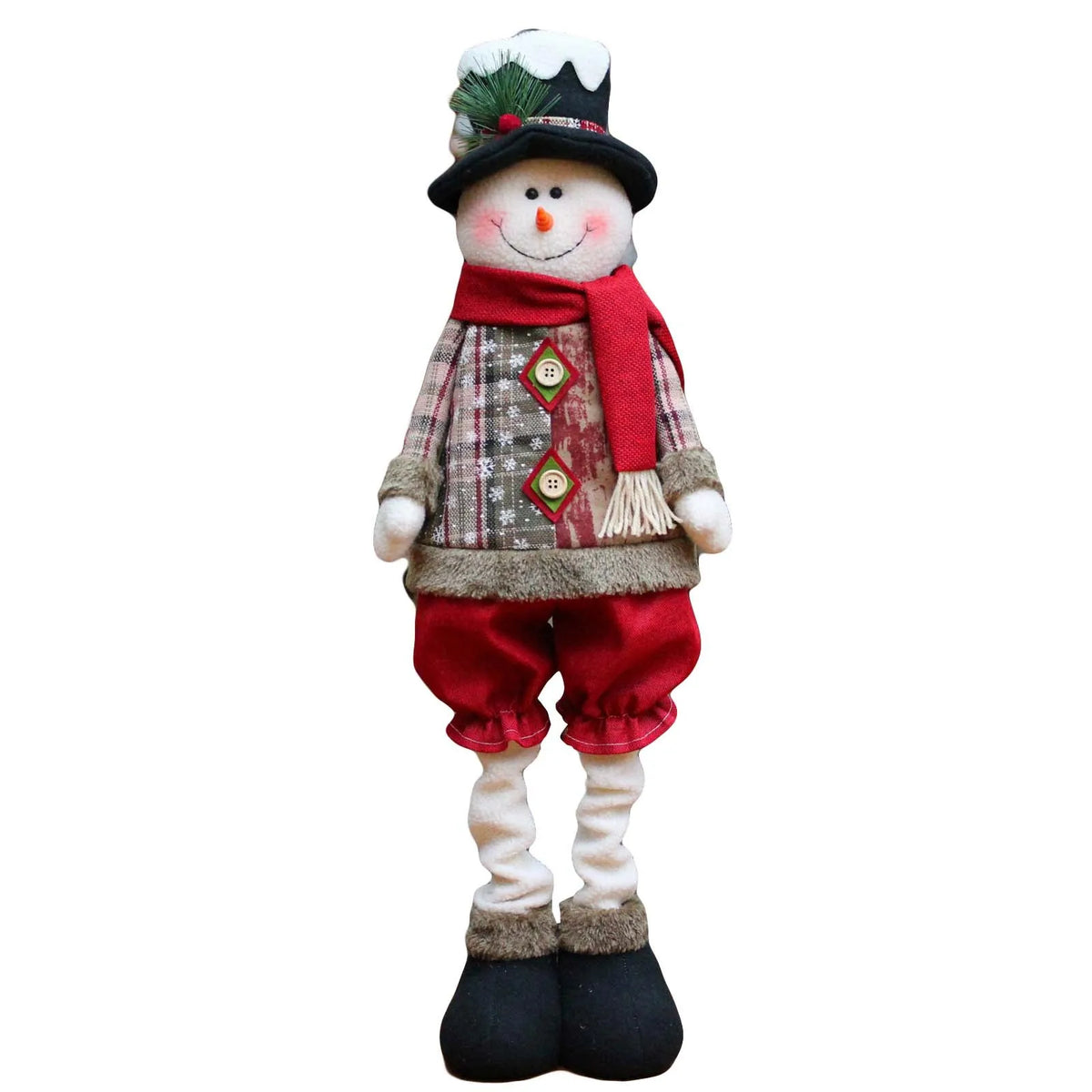 casa decoração decoracion casa Home decoration Christmas Santa Snowman-Reindeer Christmas Decoration Leg Table Mantel Decoration