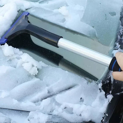 Telescopic Multi‑Function Car Snow Shovel, Ice Scraper Snow Brush for Windshield, Winter Frost Removal Cleaning Tool