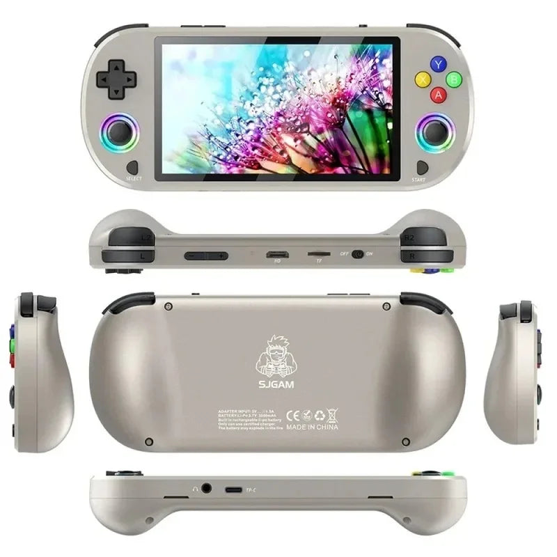 Retro Handheld Game Console 3.5 Inch HD Screen Dual Joystick Portable Video Game Player Support TV Output Classic Arcade Gaming