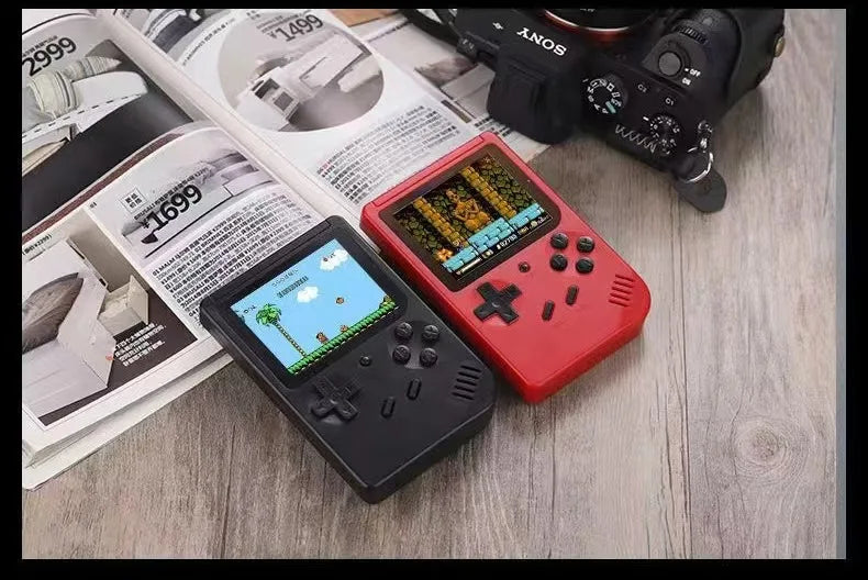 New Retro Mini Handheld Game Console 8-Bit Portable Game Player, Classic Gaming Device Support AV Output