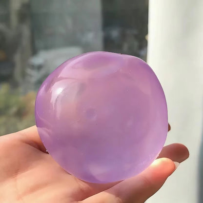 Transparent Maltose Squishy Balls – Slow-Rise Sensory Fidget