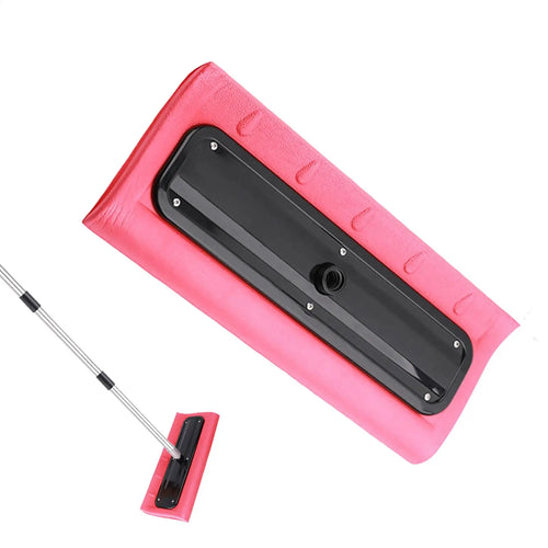 Snow Roof Rake with No-Scratch Head Foam Snow Broom Winter Snows Removal Tool Time Saving For Windshields Solar Panels