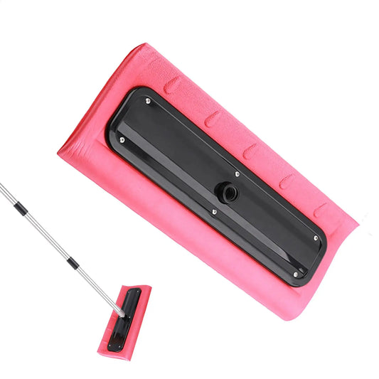 Snow Roof Rake with No-Scratch Head Foam Snow Broom Winter Snows Removal Tool Time Saving For Windshields Solar Panels