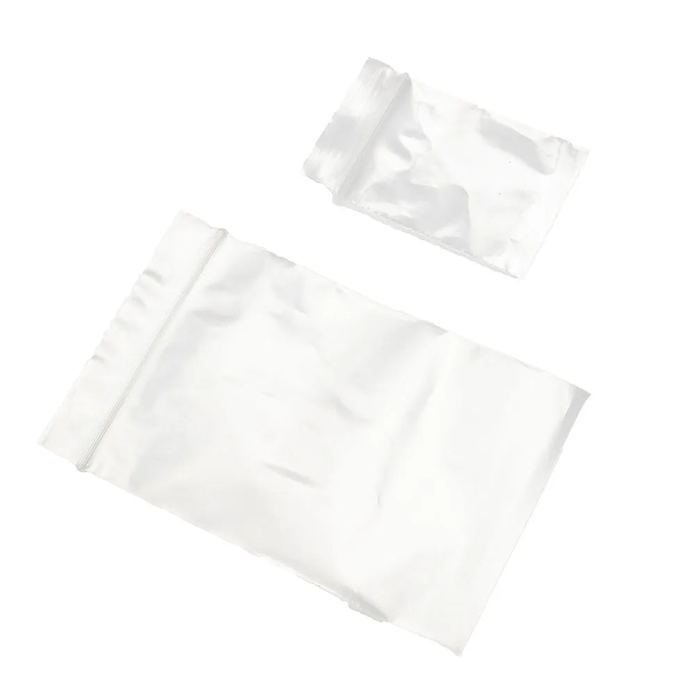 100Pcs Reclosable Clear Plastic Packaging Bags Strong Poly Zip Locks Baggies Grip Self Seal Resealable Baggy For Candy Packing