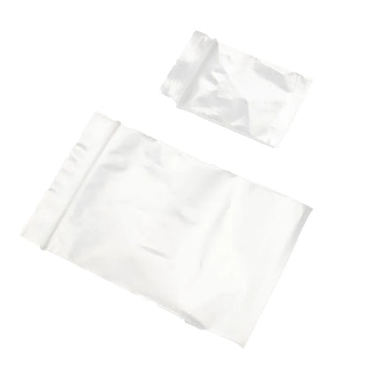 100Pcs Reclosable Clear Plastic Packaging Bags Strong Poly Zip Locks Baggies Grip Self Seal Resealable Baggy For Candy Packing