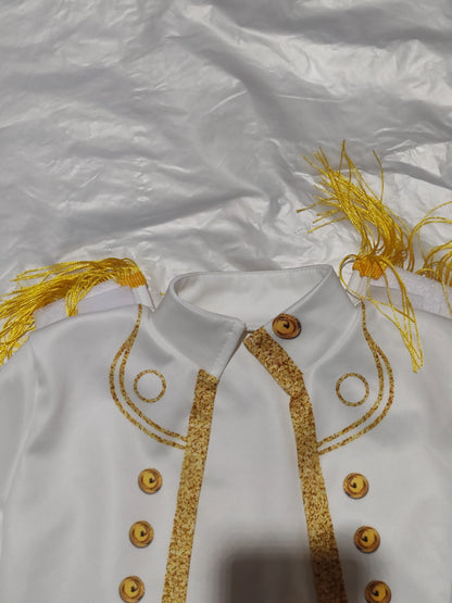 Kids Anime Cosplay Girl Costume Group Idol Singer Performance Show Black Golden Costume Child Halloween Party Clolthes Outfit