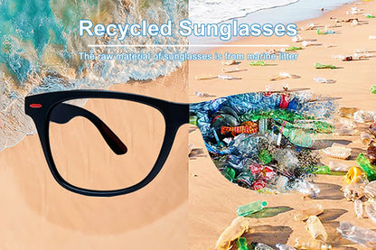2026 NEW KIDIN Eco-Friendly Polarized Sunglasses Square Outdoor Sports Party Beach Women Men Sun Glasses UV400