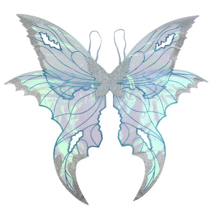 1PC Adults Fairy Wings Girls Sparkling Angel Wings Butterfly Costume Wings Halloween Costume Dress up Party Favor Christmas Gift