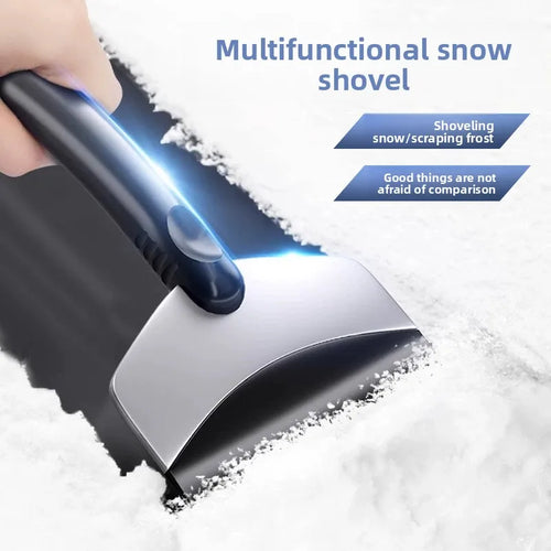 ALIWRAP Car Windshield Snow Shovel Window Glass Snow Removal Ice Scraper Shovel Cleaning Tool for All Car Accessories Removal