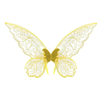 1PC Adults Fairy Wings Girls Sparkling Angel Wings Butterfly Costume Wings Halloween Costume Dress up Party Favor Christmas Gift