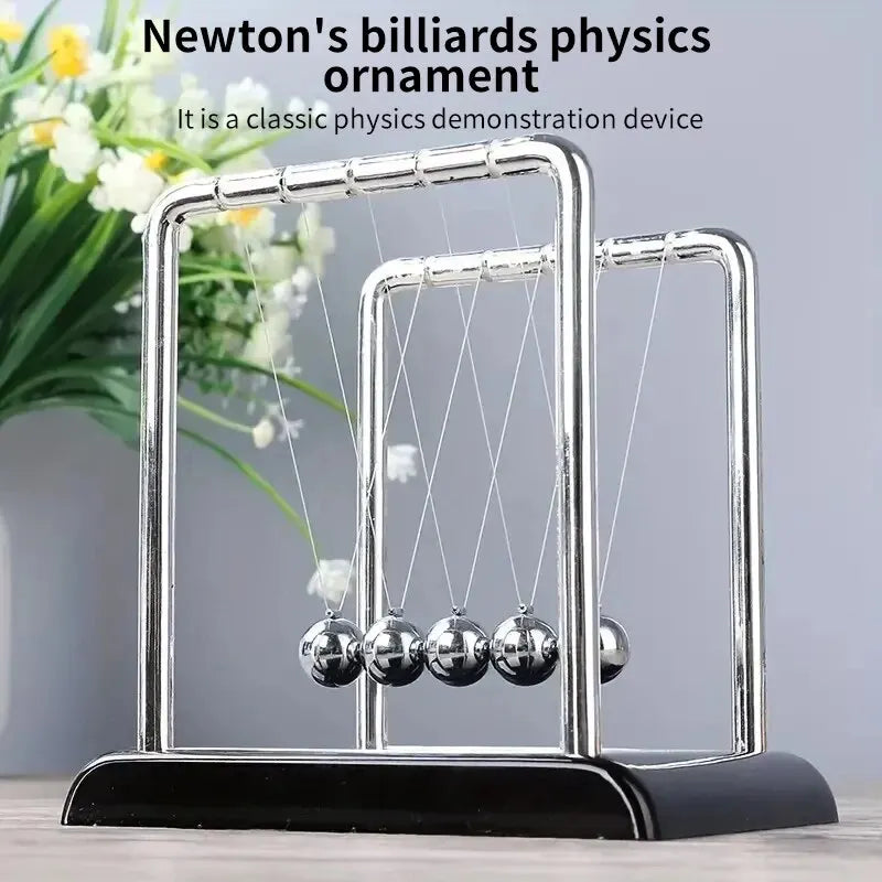 Newton's Cradle Desktop Toy – Classic Physics Pendulum
