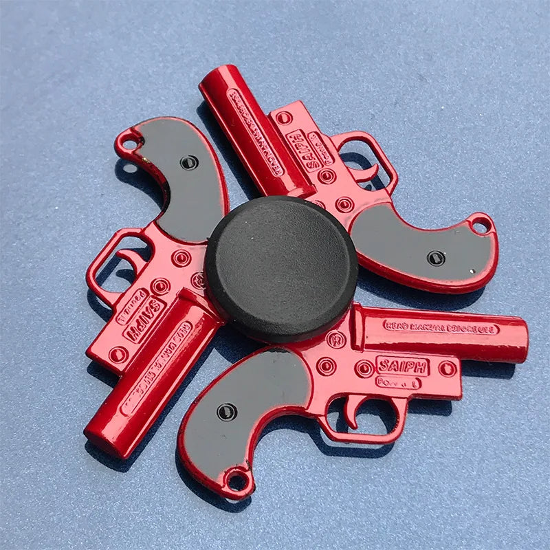Fidget Spinner Anime Game Cartoon Fingertip Gyroscope Metal Zinc Alloy Mute Hand Spinner Smooth Electroplate Stress Relief Toys