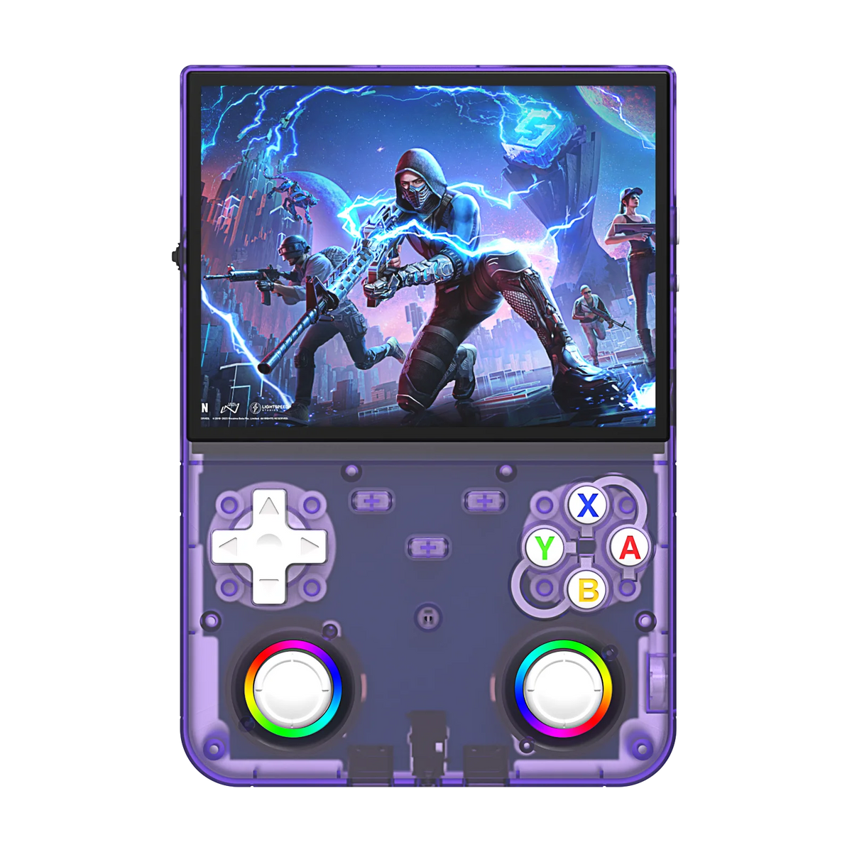 R36 Ultra X Retro Handheld Video Game Console Open Source Linux System with 4.5 Inch IPS Screen Portable Gaming Device