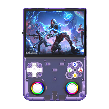 R36 Ultra X Retro Handheld Video Game Console Open Source Linux System with 4.5 Inch IPS Screen Portable Gaming Device