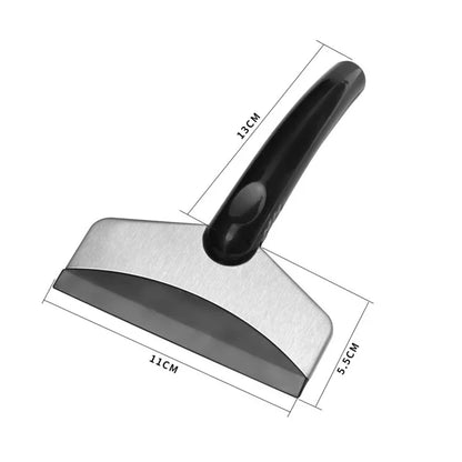Durable Car Ice Scraper Snow Removal Shovel Windshield Glass Defrost Removal Automotive Winter Stainless Steel Car Accessories