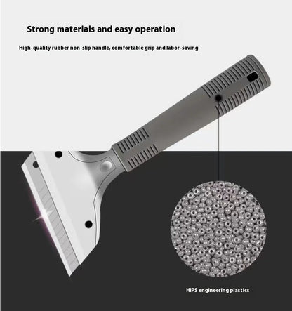Stainless Steel Glass Clear Blade Cleaning Knife Seam Scraper Wall Leather Glass Floor Cleaning Marble Removal Glue Special Tool