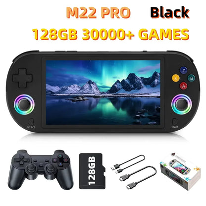 Retro Handheld Game Console 3.5 Inch HD Screen Dual Joystick Portable Video Game Player Support TV Output Classic Arcade Gaming