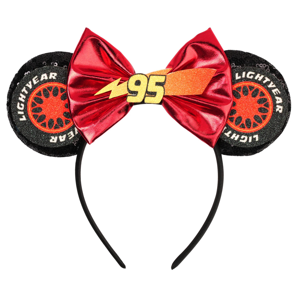 New Christmas Halloween Mouse Ears Headband Cartoon Sequin Bows Headband Birthday Party Princess Cosplay Costume For Women Adult