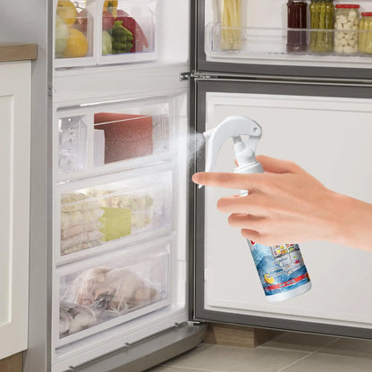 Freezer Frost Remover 100/120ml Fridge Freezer Defrosting Spray Ice Removal Spray Quickly Removes Ice Buildup Spray with Shovel