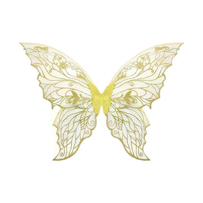 1PC Adults Fairy Wings Girls Sparkling Angel Wings Butterfly Costume Wings Halloween Costume Dress up Party Favor Christmas Gift