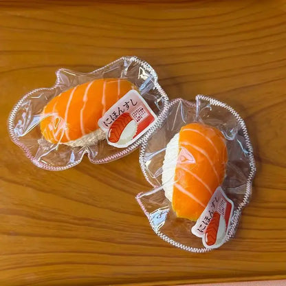 Salmon Sushi Squishy – Simulated Food Squeeze Toy
