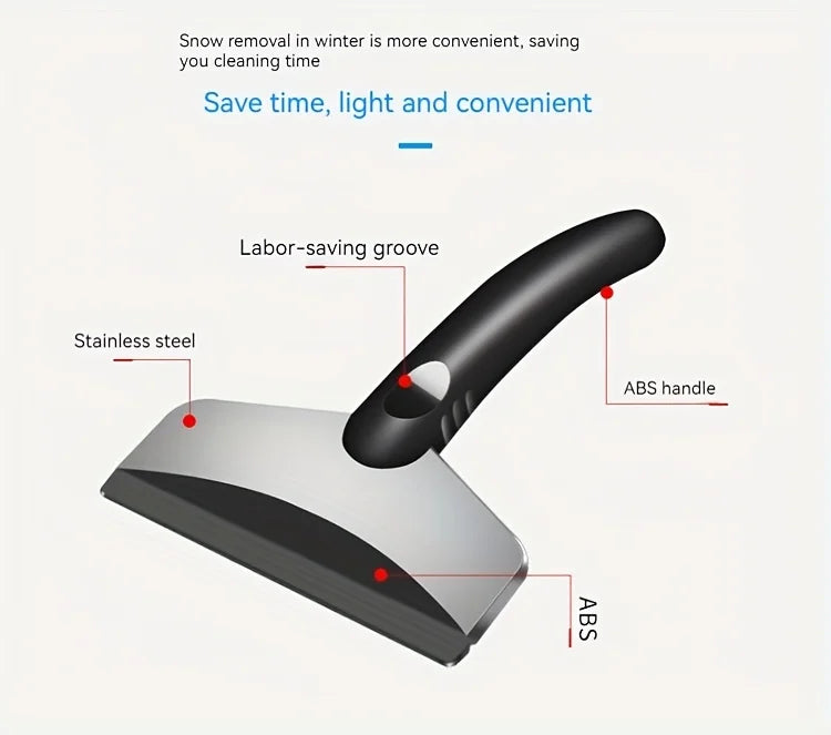 2pc uses this car snow removal shovel to solve the problem of car snow making. Car de icing and snow removal device