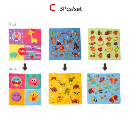 Montessori Tissue Box – Soft Sensory Pull Toy