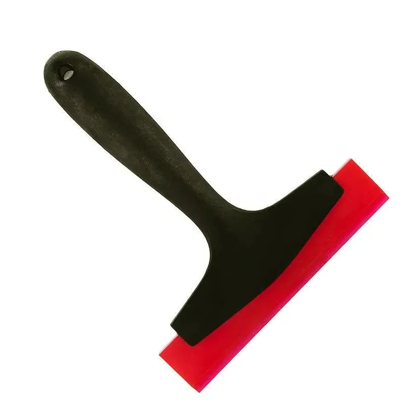 Rubber Squeegee Tile Gap Cleaning Scraper, Shovel Grout for Tiling Car Film Glass Snow Ice Trowel Remover