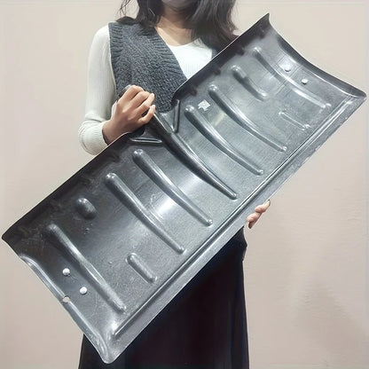 1 piece of snow shovel made of metal,more efficient snow removal, solid and durable, with bottom wheels to save effort