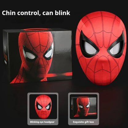 1:1 Wearable Electronic Cosplay Mask Remote Control Movable Eyes Headgear Decor Collectible Toy Gift For Adult Cosplay Hobbyists