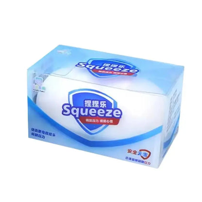 Squishy Soap Stress-Relief Fidget Toy Soft Simulated Soap Squeeze Toy Anti-Anxiety Slow Rebound Relaxing Toy Decompression Gift