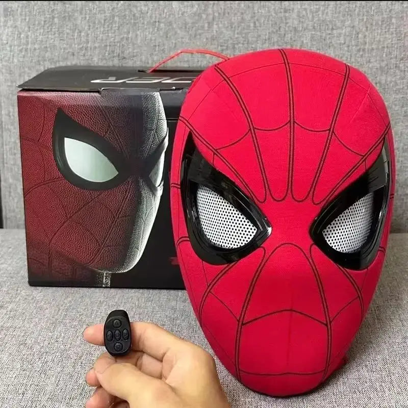 1:1 Wearable Electronic Cosplay Mask Remote Control Movable Eyes Headgear Decor Collectible Toy Gift For Adult Cosplay Hobbyists